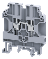 SPRING LOADED TERMINAL BLOCKS 4mm sq CTS4USC